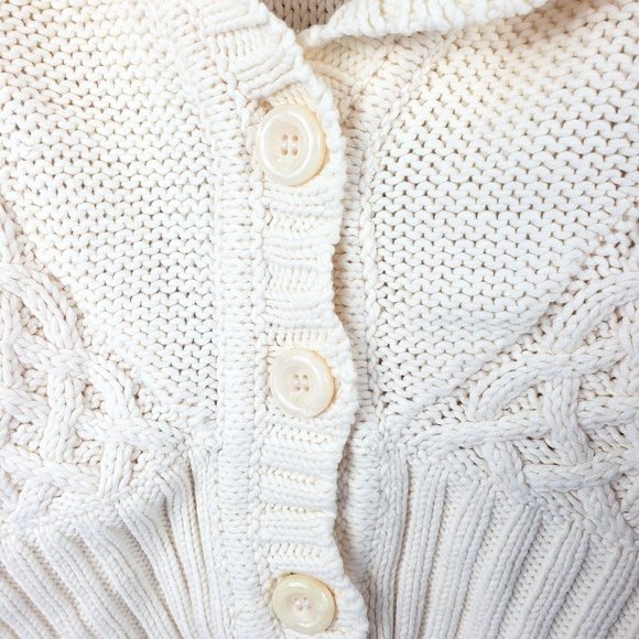 TapeMeasure Chunky Cozy Cable Knit Cardigan XLP - Picture 5 of 7